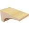 Ekena Millwork 4"W x 8"D x 4"H Wide Helena Rough Cedar Woodgrain TimberThane Corbel, Primed Tan CORUR04X08X04HELRCPR - alternate 5